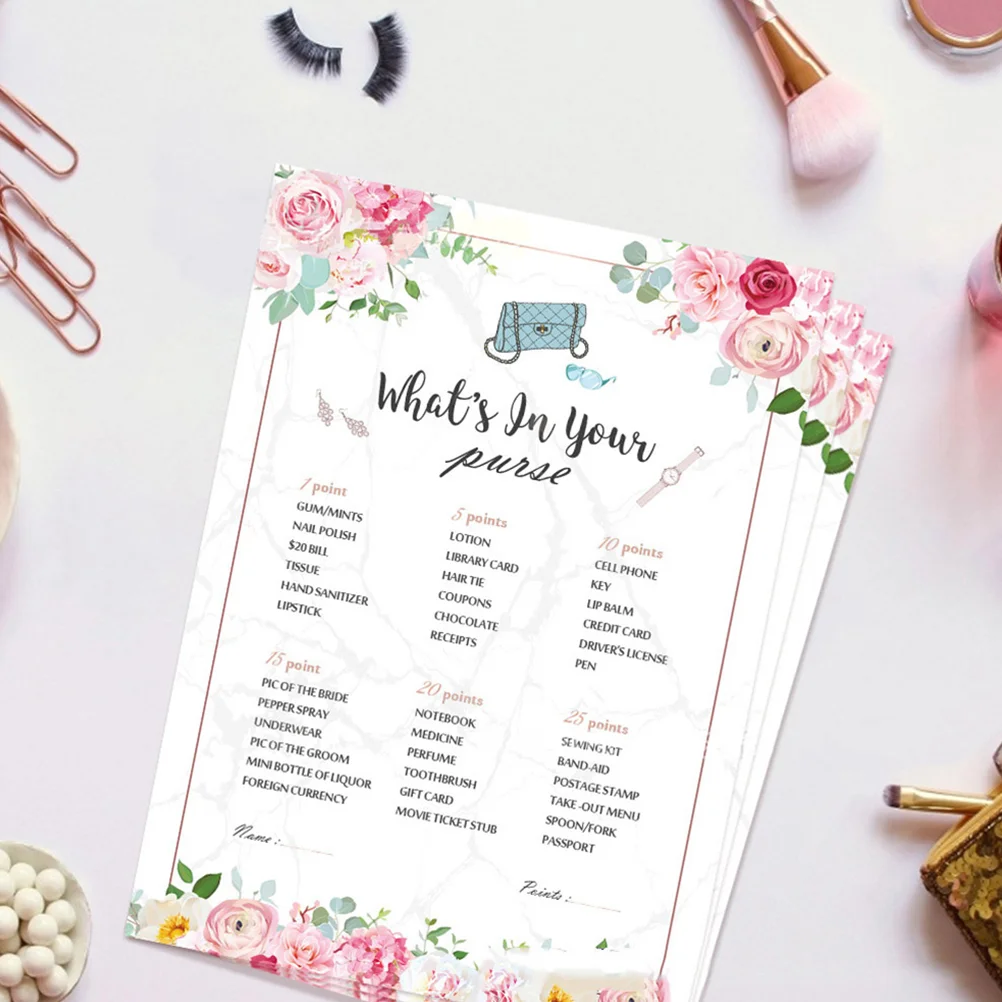 

Game Wedding Partycards Bridal Shower Games Decorations Hen Night Accessory Single Favors Anniversary Mrmrs Engagement Qa