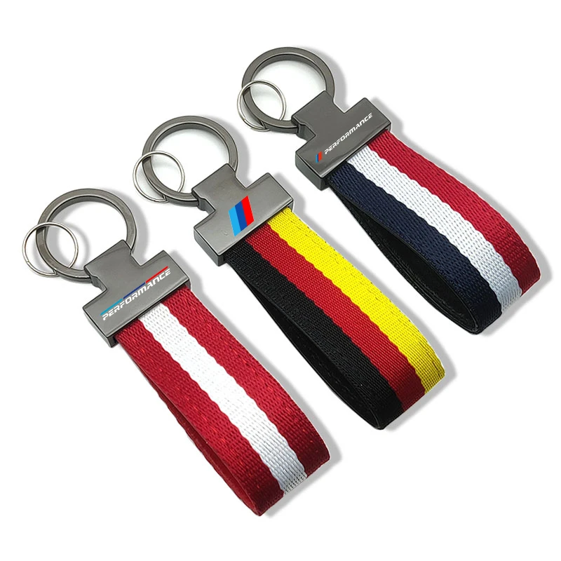 

JKHNN Car Key Chain 360 Degree Rotating Horseshoe Rings For BMW M Power Performance M3 M5 X1 X3 X5 X6 E46 E39 E36 E60 E90 F10