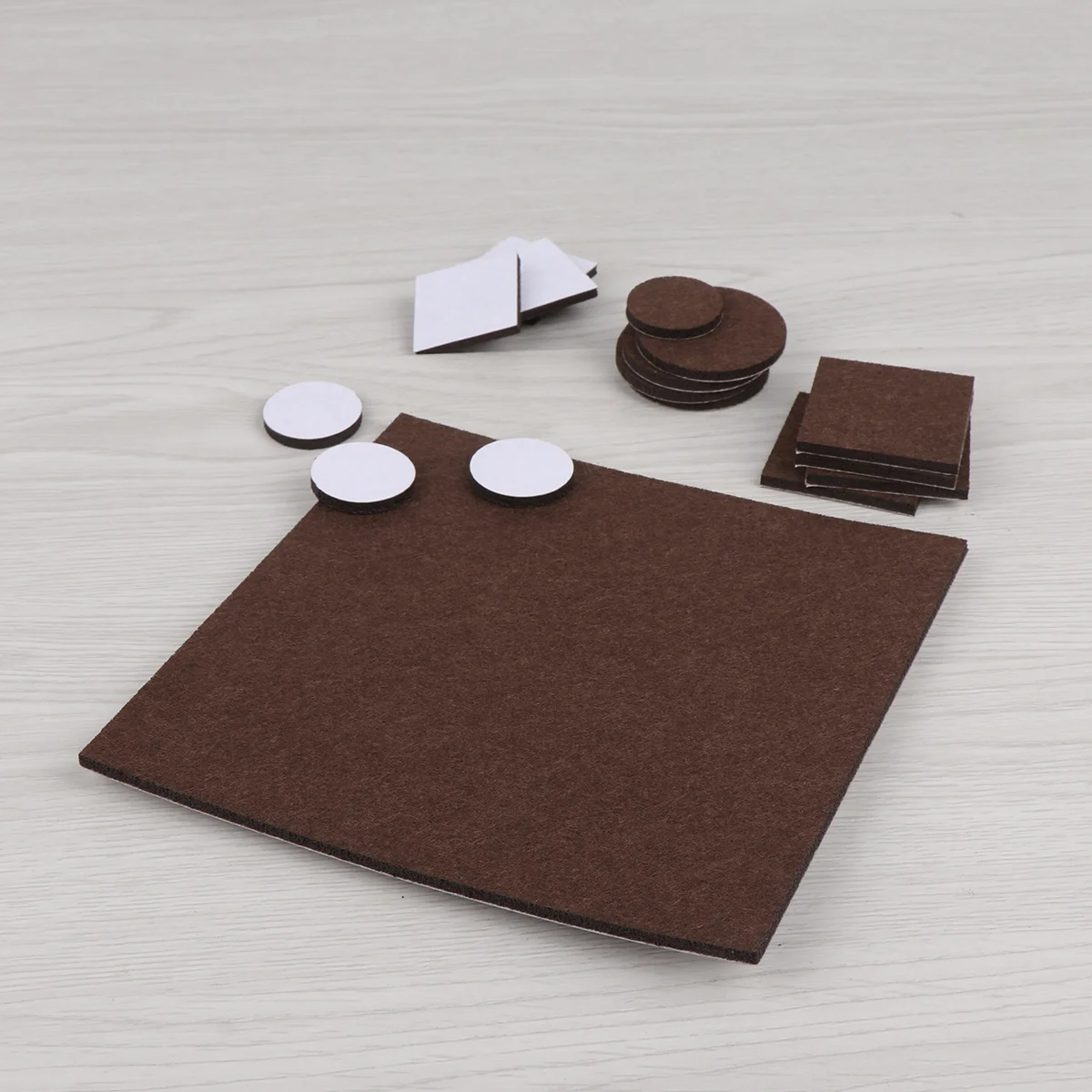 

130 Pcs Chair Antiskid Sticker Floor Protector Table Protectors Wooden Floors Mat