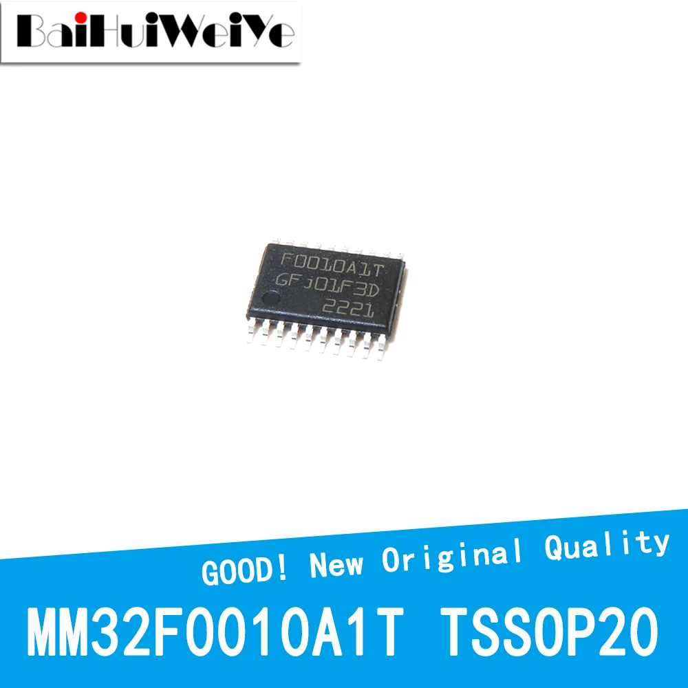 

10PCS/LOT MM32F0010A1T MM32F0010 F0010A1T TSSOP-20 SMD Microcontroller IC New Good Quality Chipset