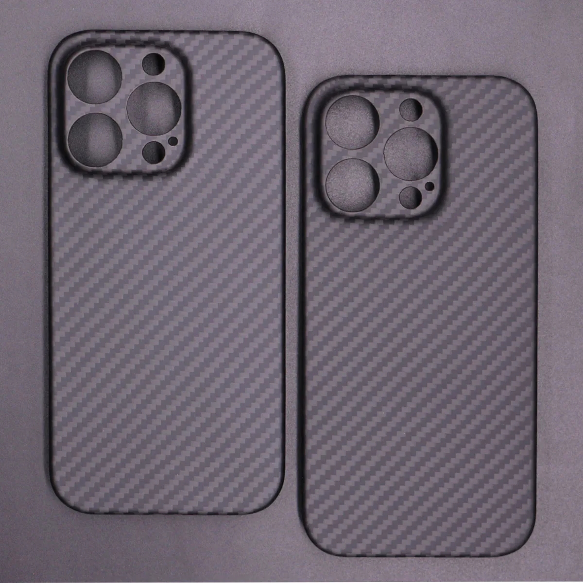 Чехол из углеродного волокна для iPhone 16 14 Pro 15Pro Max Защита камеры с мелким