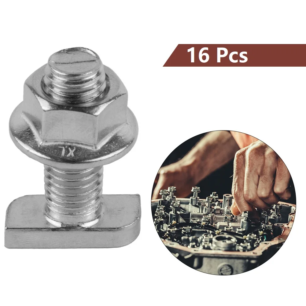 T Type Screw 304 Stainless Steel Hammer Head Flange Nuts M8x20 M8*25 DIN 6923 European Standard Photovoltaic Accessories