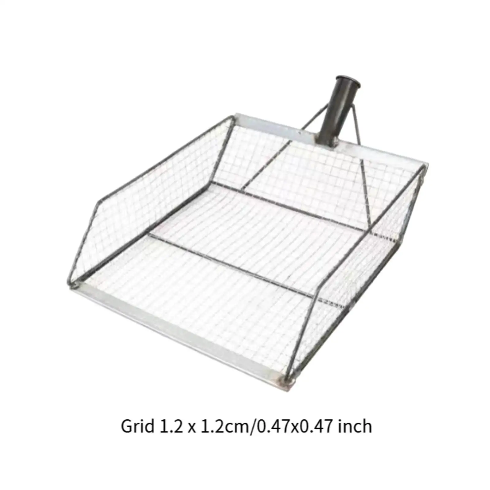 Утечка лопаты для почвы сетчатая лопата просеивания сито песочных часов