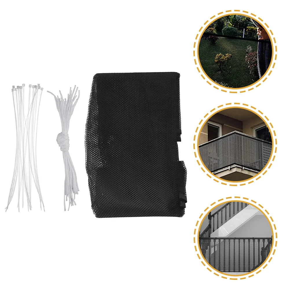 

Railing Net Outdoor Deck Prevent Falling Safety Home Stair Protect Pet Mesh Crib Liner Polyester Balcony Baby