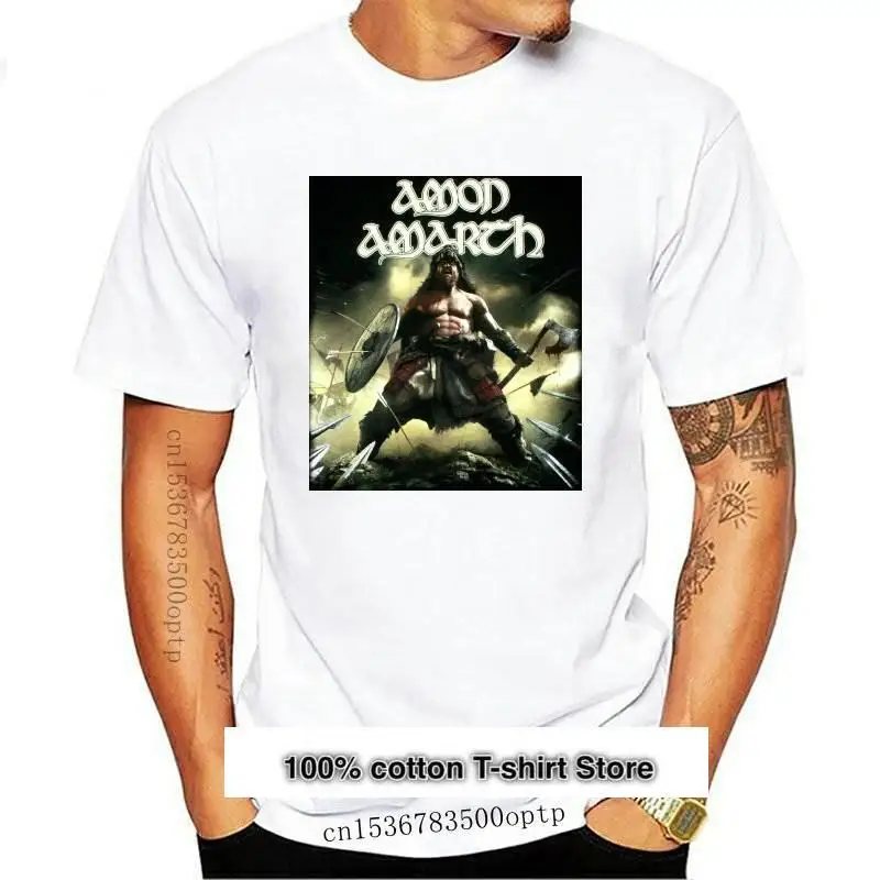 

Camiseta negra de Amon Amarth Berserker для мужчин, Camisa de algodón переключаемая металлическая Vikingo, Gift, nueva