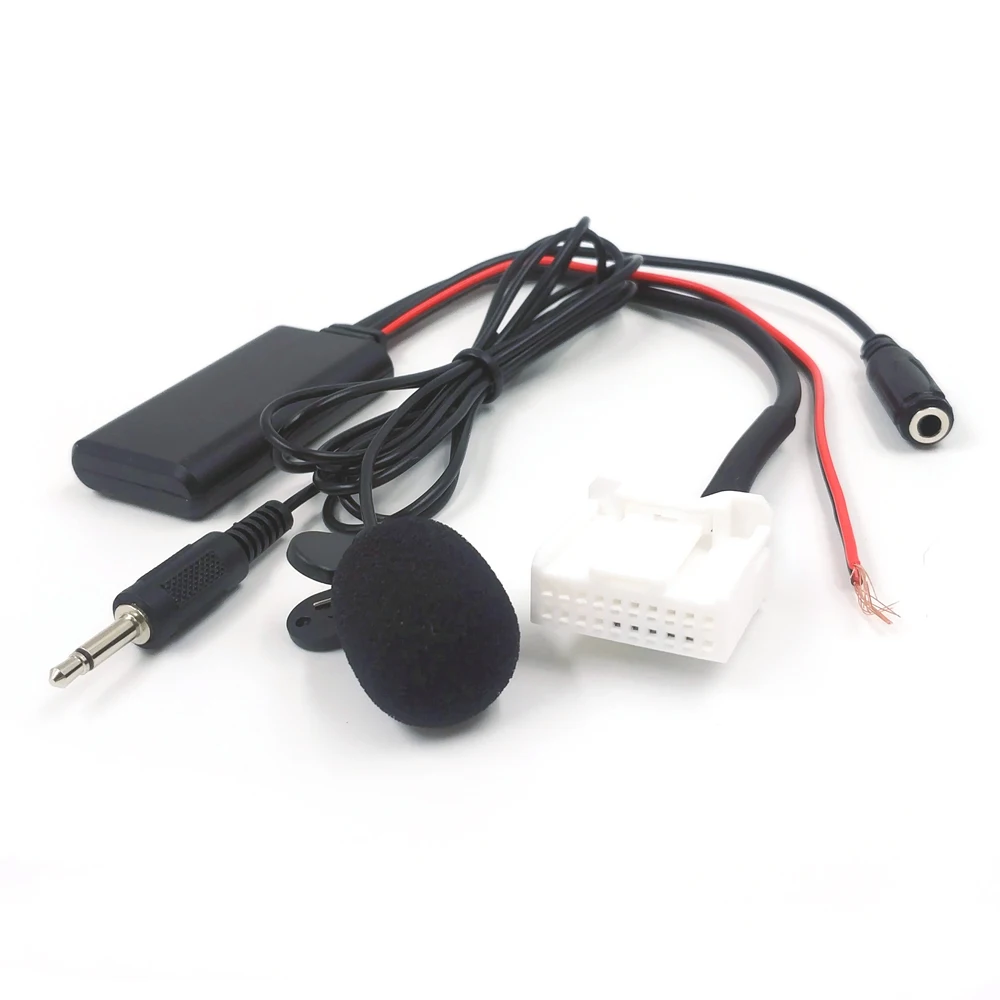 

Biurlink автомобильный DVD медиа аудио 20Pin Bluetooth микрофон адаптер кабель для Toyota DVD навигация головное устройство 20Pin