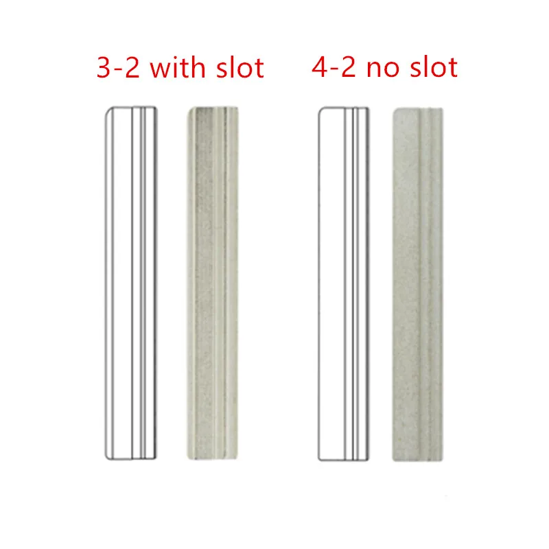 

2pcs Tin foil Tool AB Film No Groove On The Side And With Groove On The Side Locksmith Tools