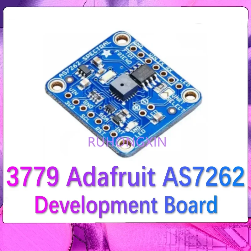 3779 Плата разработки Adafruit AS7262 6-канальный датчик цвета видимого света