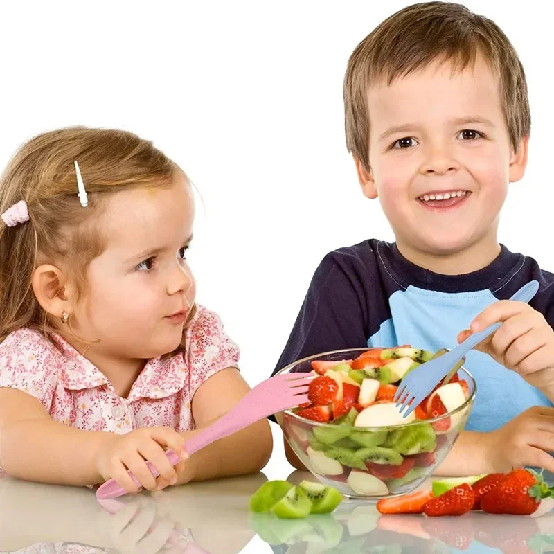 

Portable Camping Spoon Cutlery Outdoor Sets Case Tableware Reusable For Cartravel Fork Set For With Picnic Plastic Travel