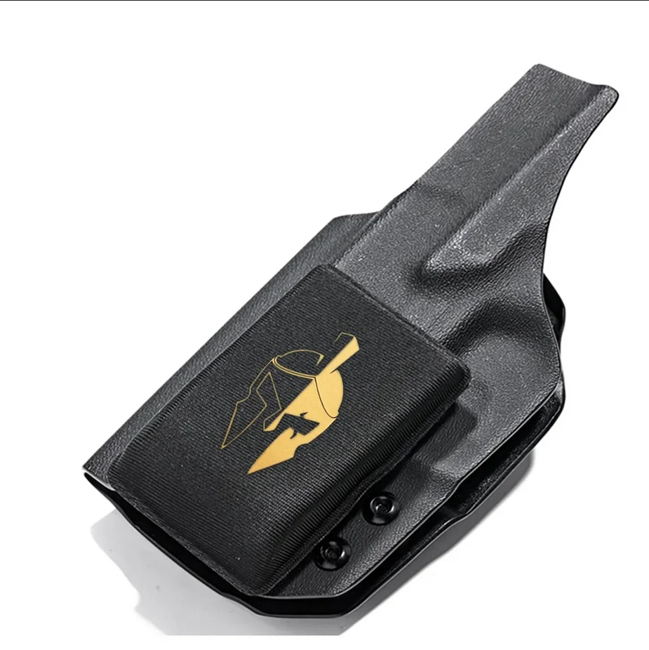 Фото Кобура Kydex для скрытого ношения внутри пояса с комплектом комфортных поролоновых вставок для Bul Armory Sas ii 2 ultralight 3.25 Red Dot Cut IWB №3