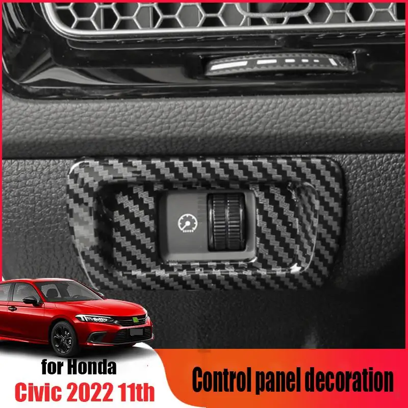 

for Honda Civic 2022 11th generation car interior lower left multi-function control panel decoration covered with ABS protection