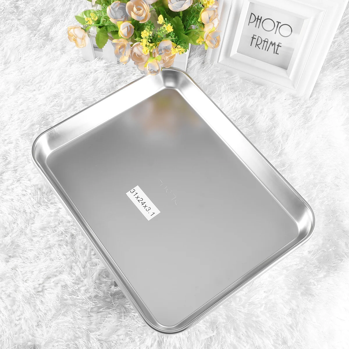 

Tray Steel Stainless Metal Trays Small Pan Instrumentbaking Instrumentsequipmentflat Serving Dentalfood Plate Supplieskitchen