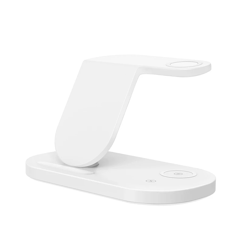 

RISE-15W 3-In-1 Wireless Qi Fast Charger Stand For Iphone 11/12/XS/XR/X/8 Charging Dock Station For Galaxy S20/10/S9/S8