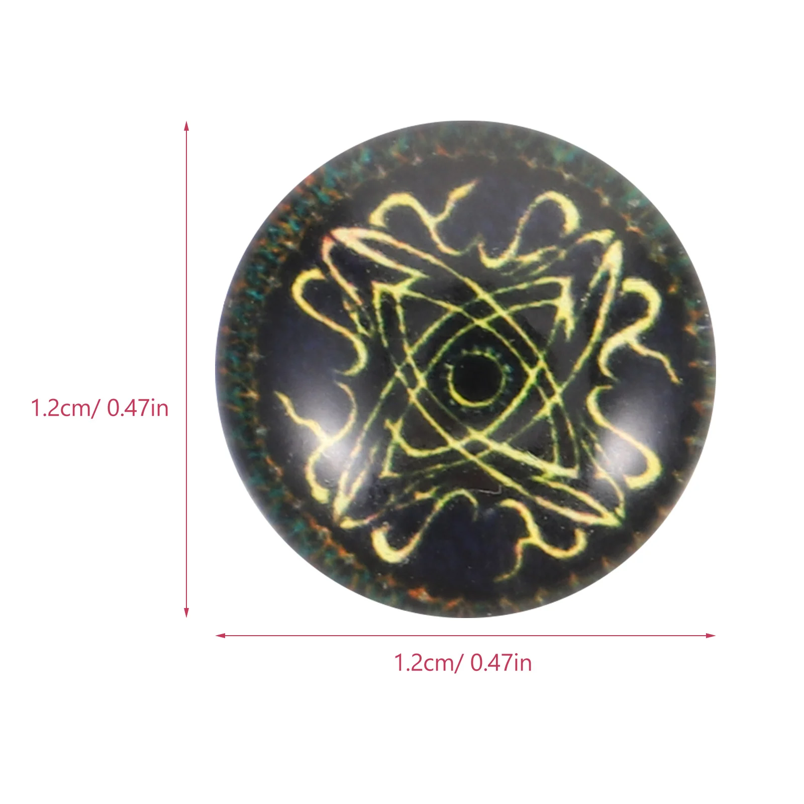 100 шт. аппликация детский зеленый декор мраморные подставки цветные вазы круглая