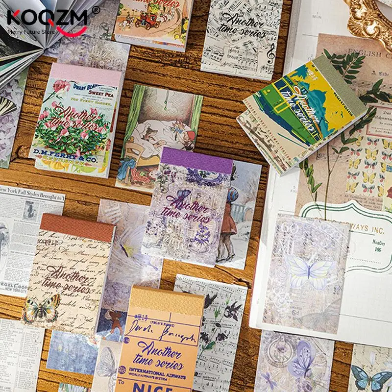 

50sheets Another Time Planner Decorative Stickers Scrapbooking Stick Label Diary Album Stationery Painting Sticker Accessories