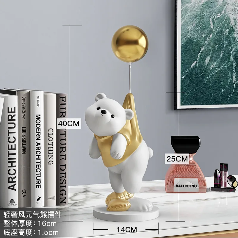 

Bear Living Room Furnishings Home Accessories Porch Television Cabinet Decoration Housewarming Gift