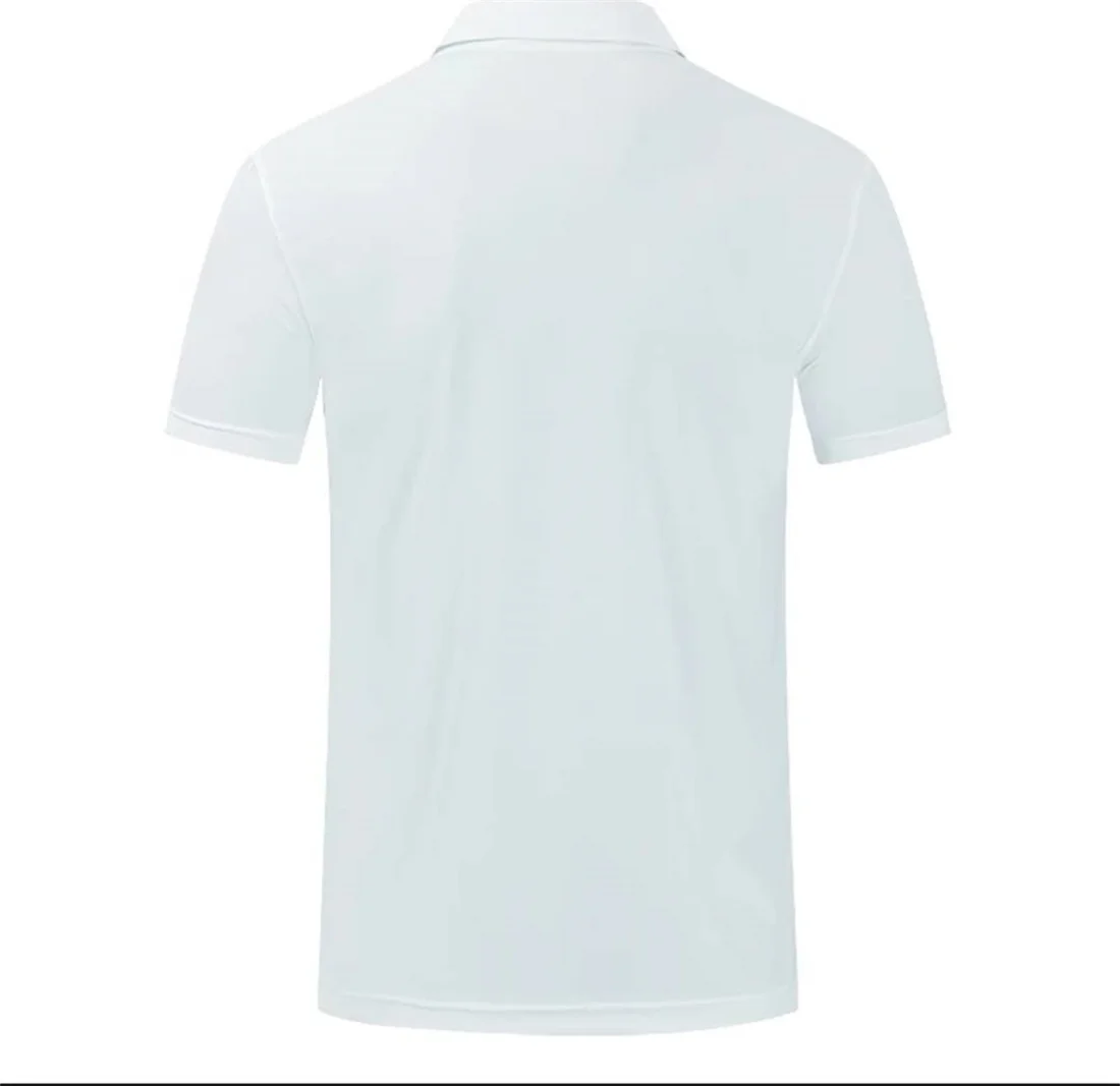 New men's golf short sleeve summer men's breathable T-shirt lapel POLO shirt European Tour