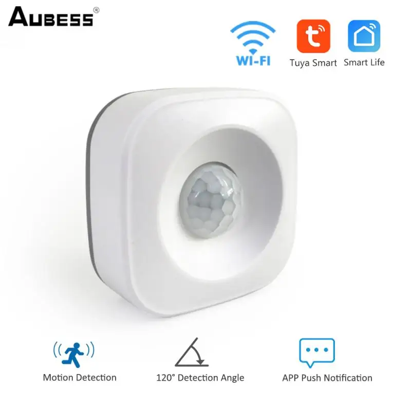 

Tuya Smart WiFi PIR Motion Sensor Human Body Sensor Detector Home Alarm System Smart PIR Motion Sensor Smart Life With IFTTT