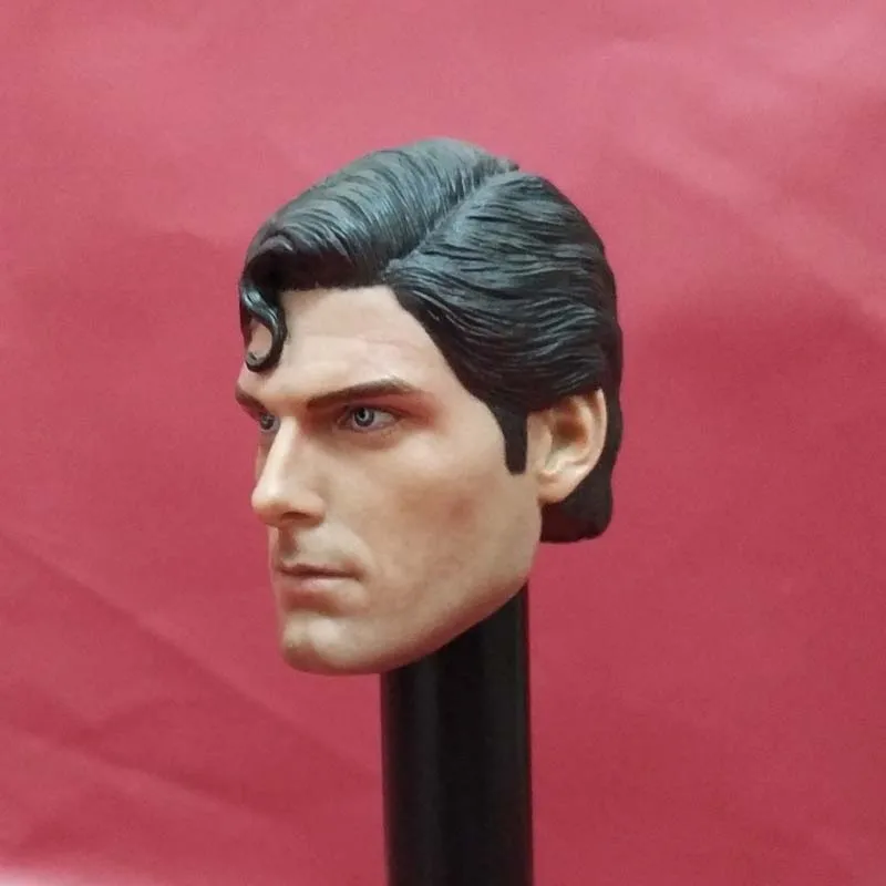 Модель головы Кристофера Рива масштаба 1/6 для классических игрушек коллекции действий на 12 дюймов, которые играли Генри Кавилл.