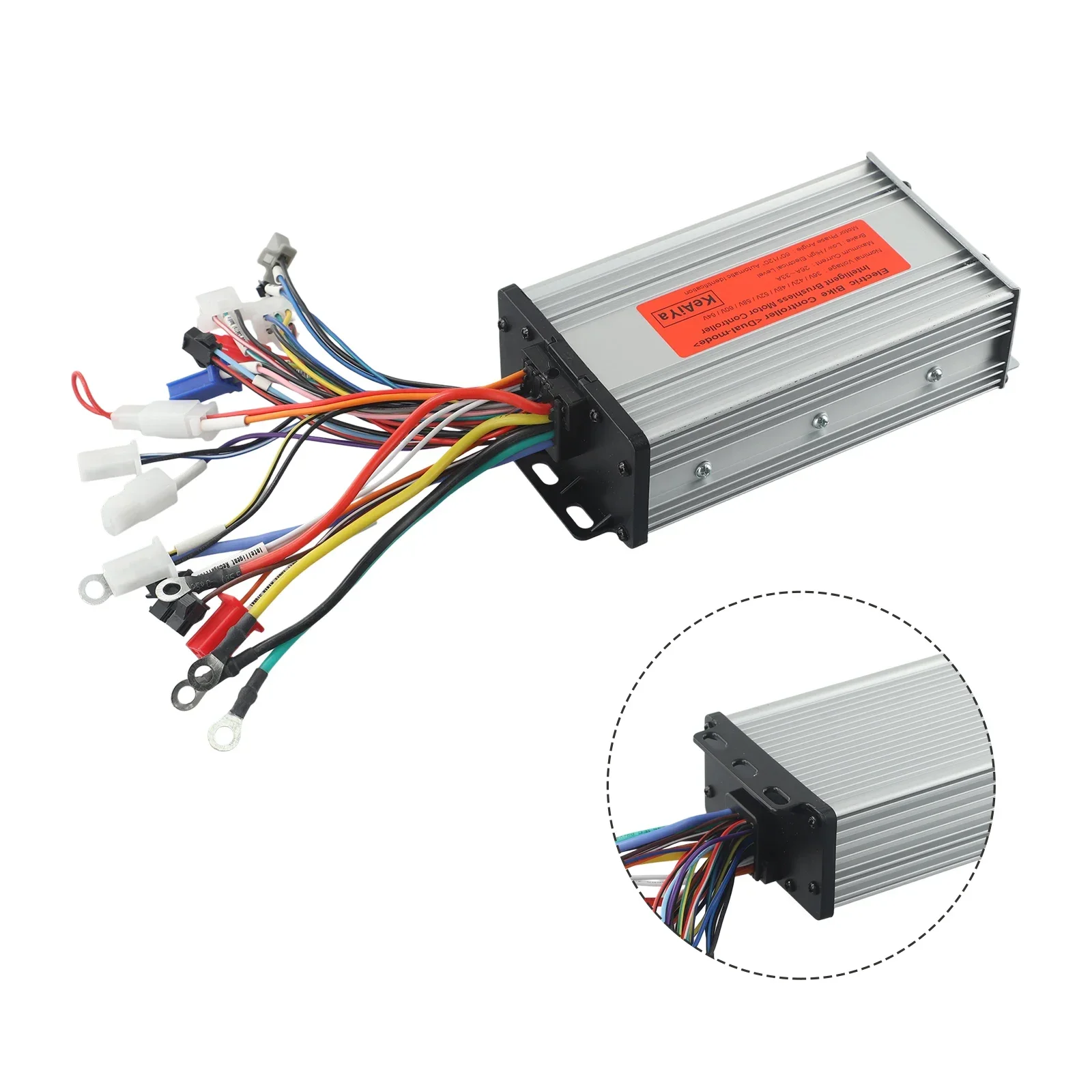 Двухрежимный бесщеточный контроллер для электродвигателя 36 В/48 В/60 в/64 в 500 Вт-800