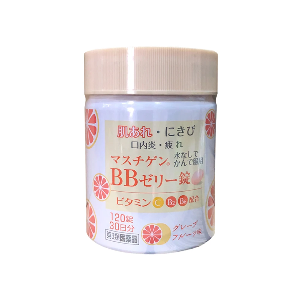 

Japan's native Oki vitamin BB grapefruit flavor chewable tablets 40 capsules / 120 capsules