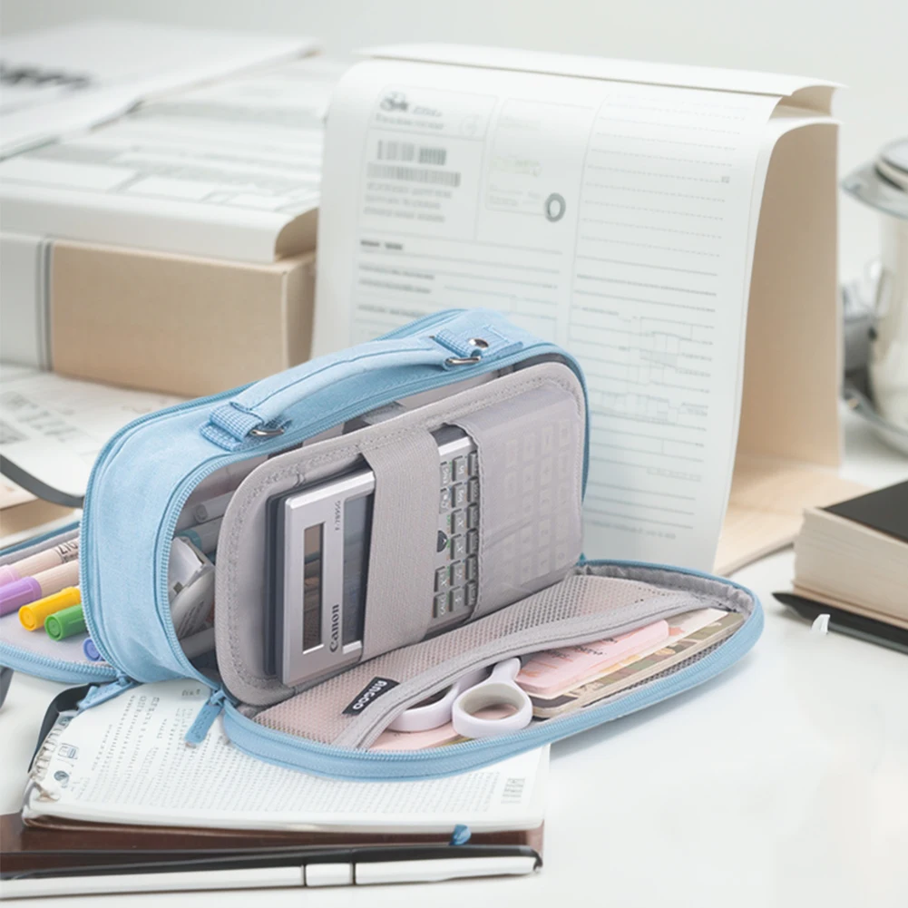 Сумка Для Фотографий Большой Емкости С Ручкой. Простой Дорожный Пенал.