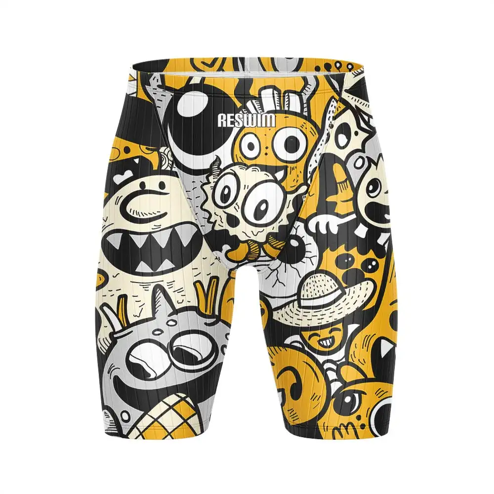 Забавный женский купальник шорты мужские плавки спортивные тренировочные