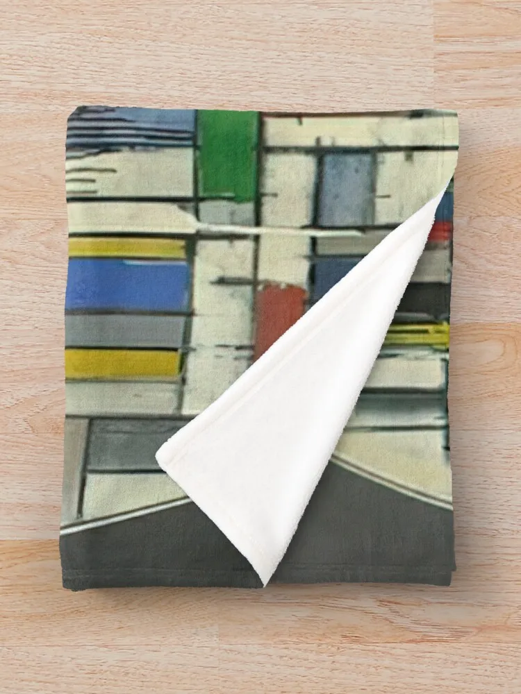 Circle III — Постмалярная абстракция Robert Goodnough Плед Дизайнерские дорожные одеяла