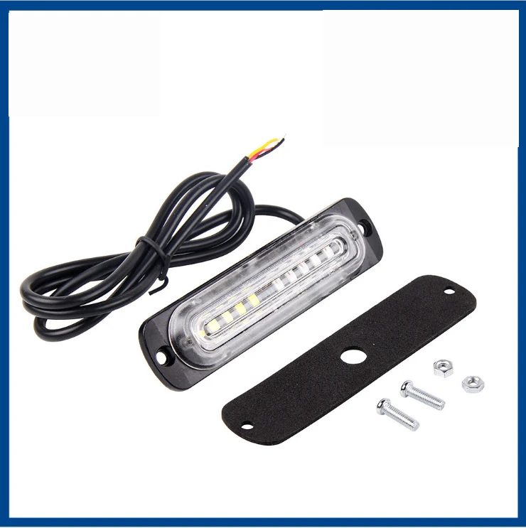 1x 12 В 24 10 светодиодов боковой габаритный фонарь прицепа стробоскоп для грузовика