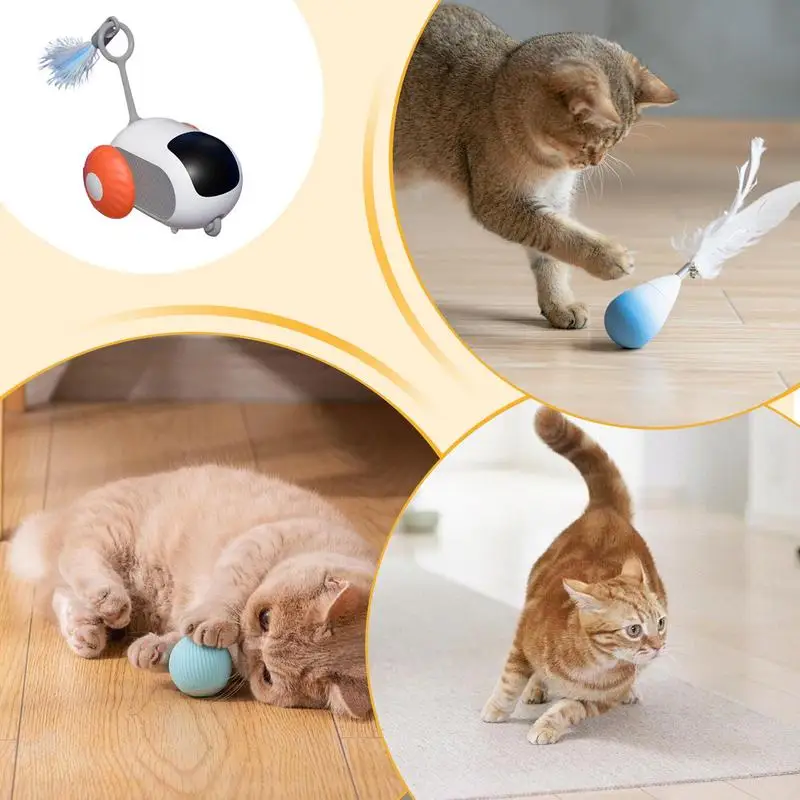 Игрушки для кошек с дистанционным управлением автоматическая мобильная