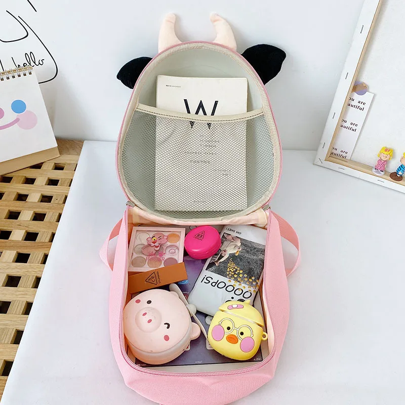 Super Cute Animal Children's Schoolbagevafashion Kindergarten Backpack Korean Cute Fashion Boys And Girls Girls' School Backpack