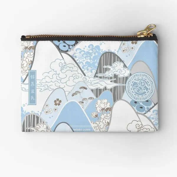 

Gusulan Mask Gusu Mountain Zipper Pouches Pure Men Cosmetic Storage Panties Money Small Coin Underwear Socks Pocket Wallet Bag