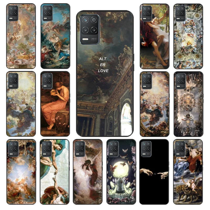 

Renaissance art Paint Phone Case for OPPO Realme 8 7 6 6i C3 C21 C21Y C11 X3 SuperZoom A94 A74 A91 A53S A54