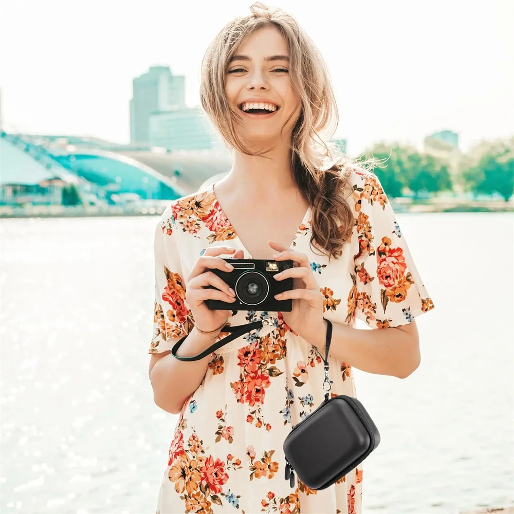 Фото Ударопрочный жесткий чехол COOL DIER для цифровых камер Canon G7X Mark III Mark II Cybershot ZV1 Ricoh GR III, защитная сумка для переноски №2