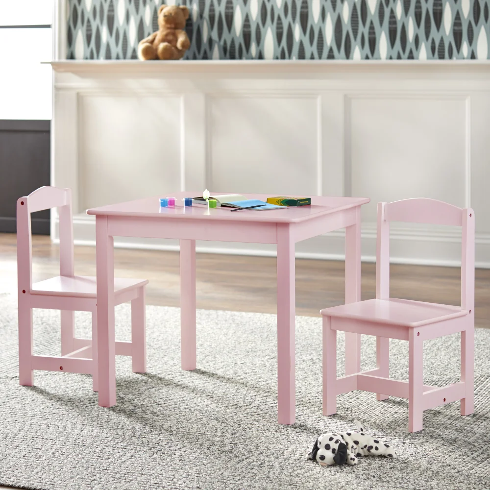 

TMS Hayden Kids 3-Piece Table and Chair Set, Multiple Colors