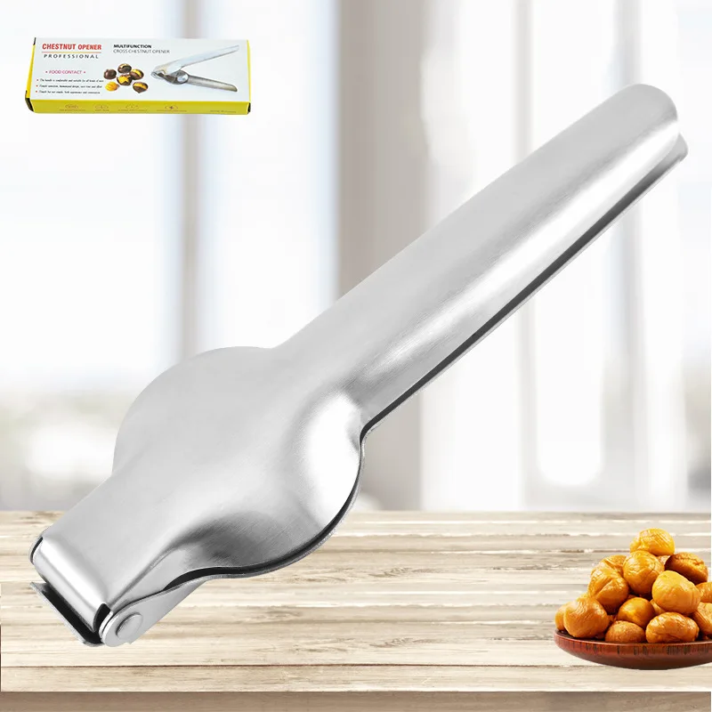 

Stainless Steel 430 Chestnut Machine Chestnut Opener Multi-functional Walnut Clip Nut Opener Mandoline Slicer Mandoline Slicer