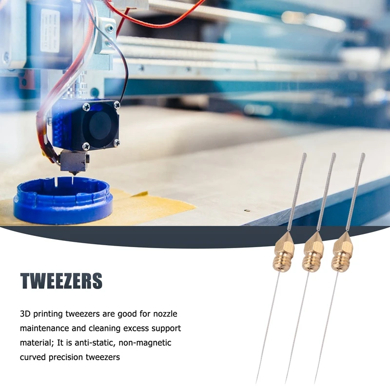 Комплект насадок и чистящих инструментов для 3D-принтера 0 4 мм Mk8 иглы 1 упаковка