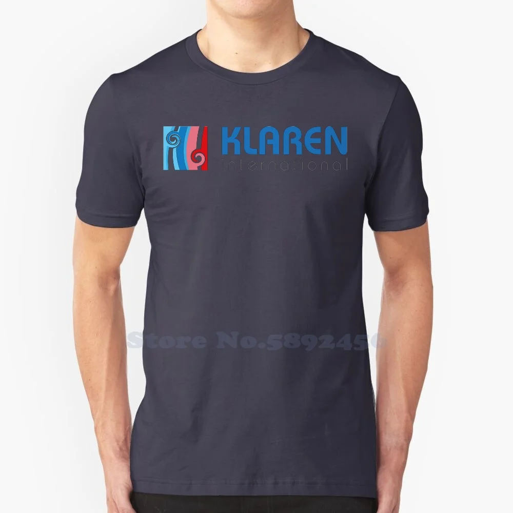 

Klaren International бренд логотип 2023 уличная одежда футболка высшего качества Графические футболки
