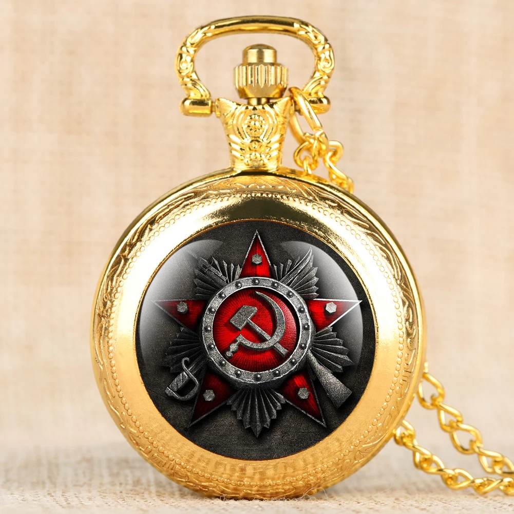 

Черные, серебристые, золотые, бронзовые карманные часы, Коммунистический кварцевый кулон, карманные часы 80 см, сплав, ожерелье, советский ло...