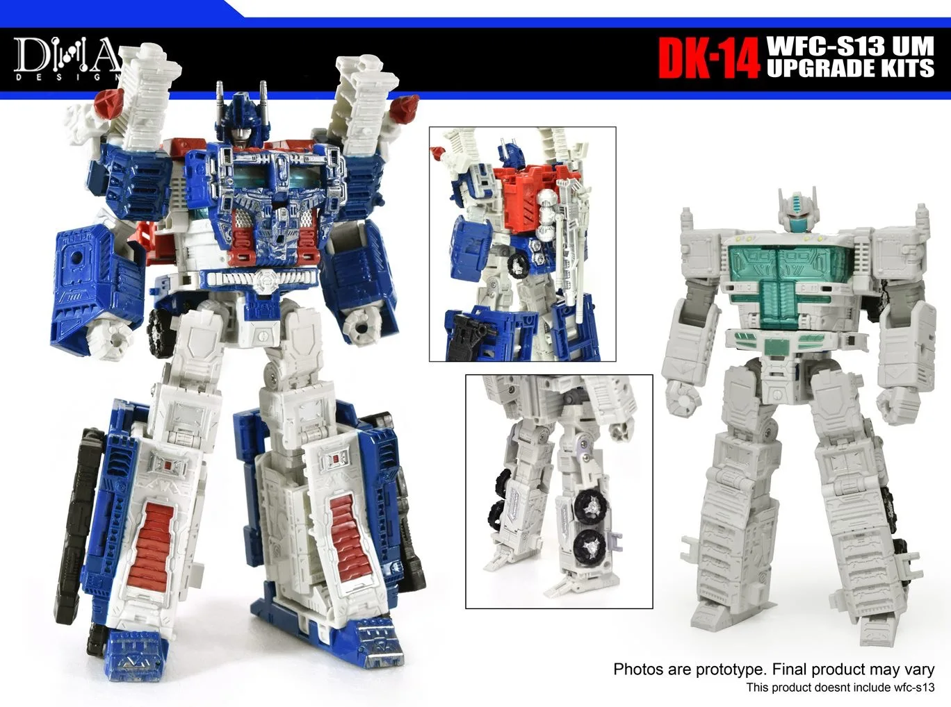 Новинка дизайн ДНК Φ DK14 улучшенный комплект для блокировки Netflix Legacy WFC PF Ultra Magnus