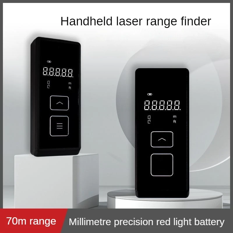 

Лазерный дальномер, цифровая рулетка, 38 м/50 м/70 м, высокоточный лазерный дальномер, строительное измерение без батареи