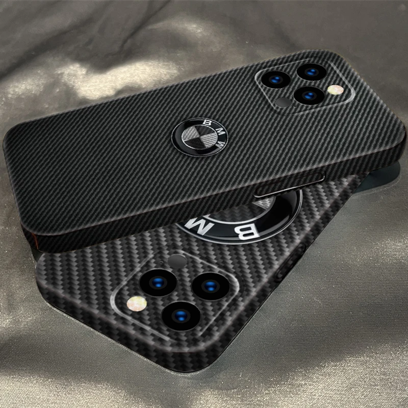 

Top Car BMW Art Logo Luxury Film Phone Case For Apple iPhone 14 13 12 Mini 11 XS Pro Max X XR 8 7 Plus SE Feilin Hard Cover