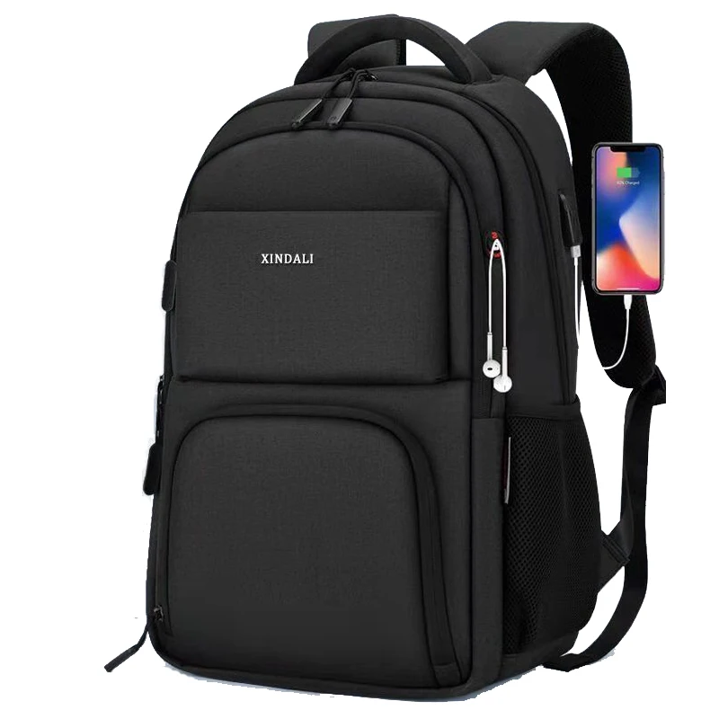 

Men's Backpack Laptop 15.6 Inches Large Capacity Men Backpack School Bags for Teenage College Students Multifunctional USB
