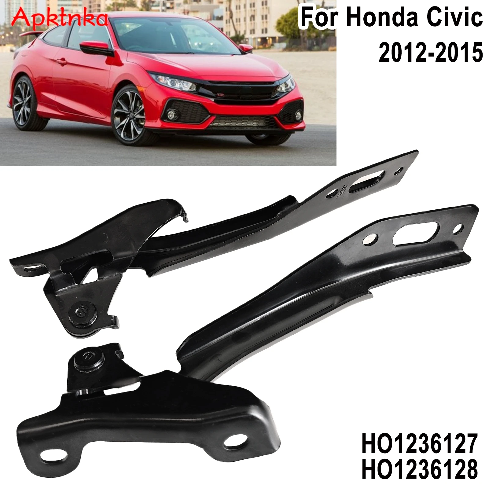 2 шт. петли для капота автомобиля Honda Civic 2012 - 2015 60120TR0A00ZZ 60170TR0A00ZZ