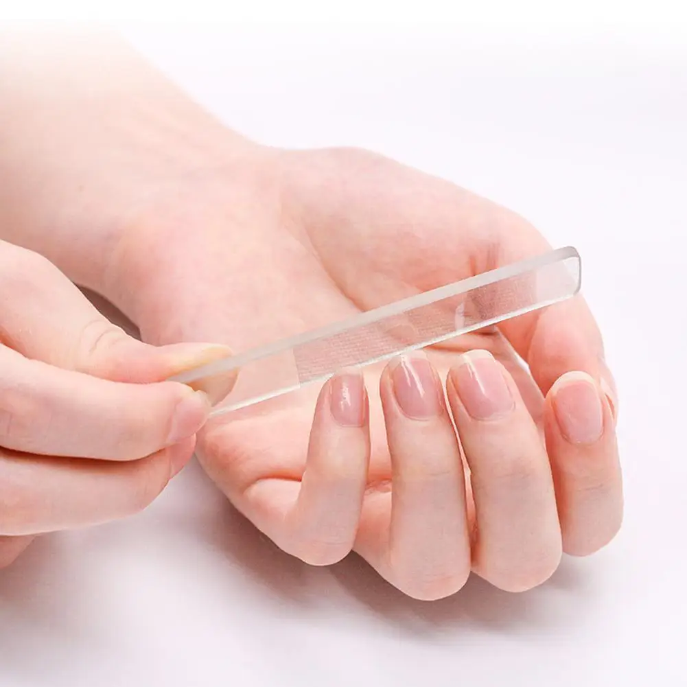 

1pcs Glass Nail File Polisher Shine With Portable Professional Manicure Supplies Cleaning Saw Accessories Tools Buffer Z2a3