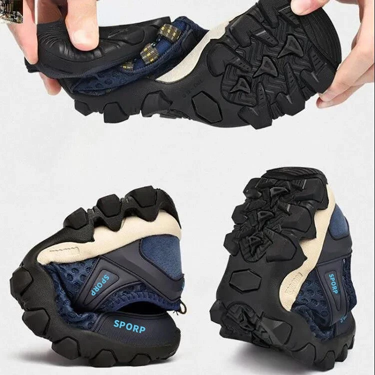 Men Breathable Sneakers 2022 New Fashion Shoes for Men Climbing Hiking Shoes Men Outdoor Beach Wading Shoes Barefoot Sneakers