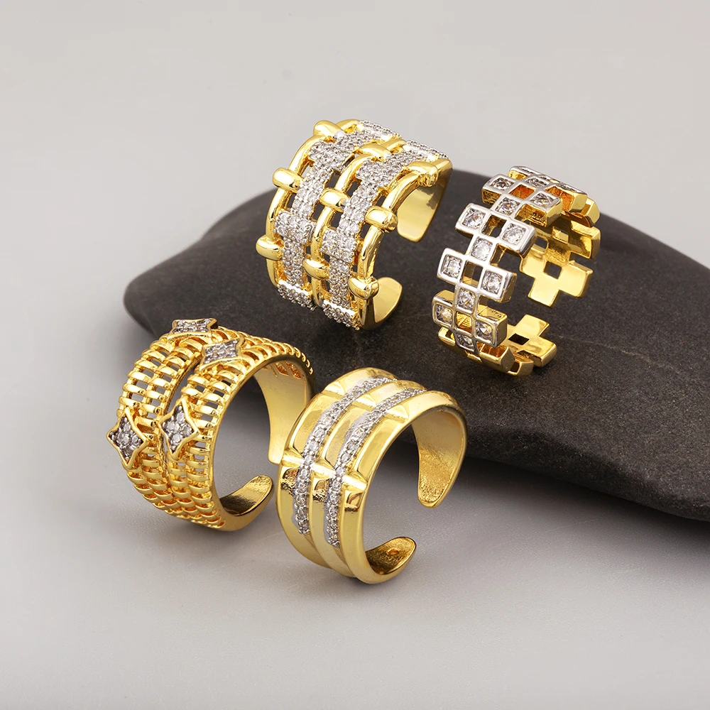 Высокое качество креативные трендовые многослойные очаровательные открытые