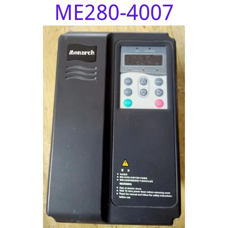 

Used frequency converter ME280-4007 7.5KW 380V functional test intact