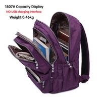 school backpack for teenage girl mochila feminina women backpacks nylon waterproof casual laptop bagpack female sac a do 2022
