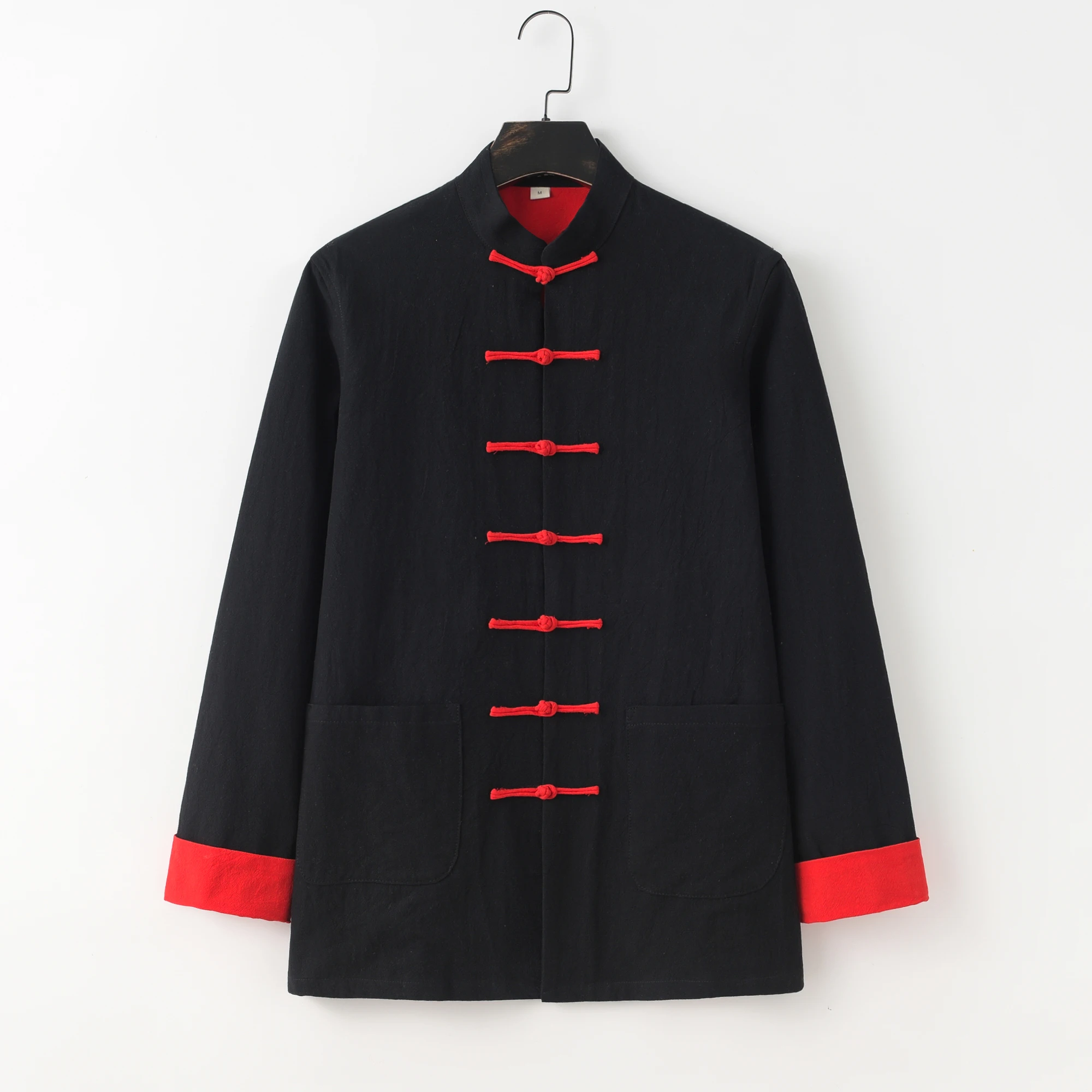 Костюм Мужской Хлопковый двухслойный с длинным рукавом удобный костюм в